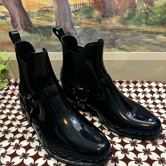 Ralph Lauren Rain Boot new Sz 8 - Picture 4 of 7